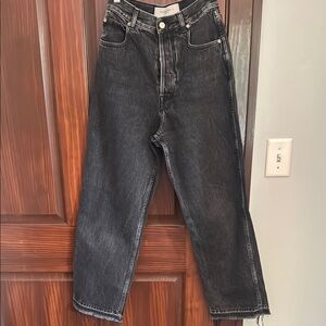 Golden Goose Black High Rise Women Jeans